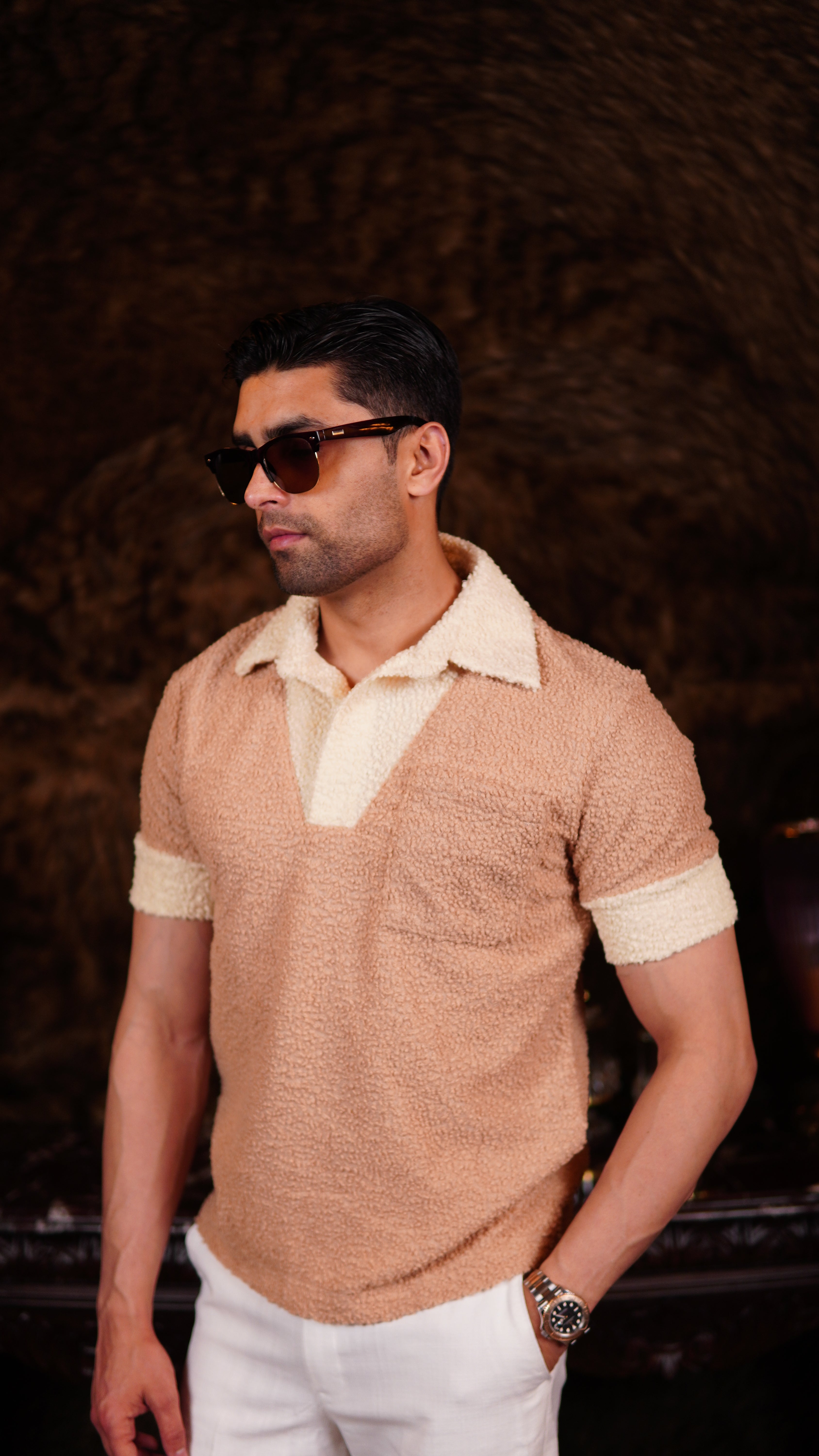 The Summer Boucle Polo
