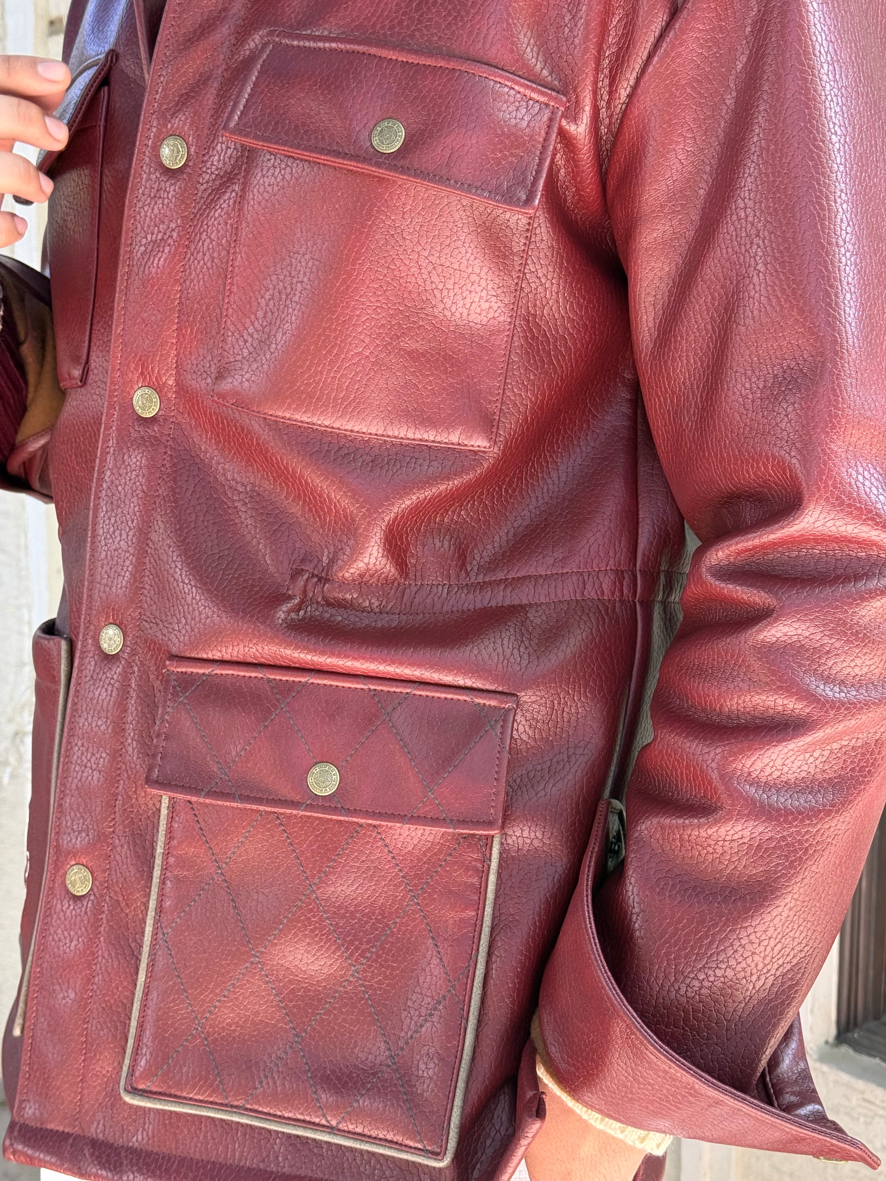The Crownfield Leather Jacket