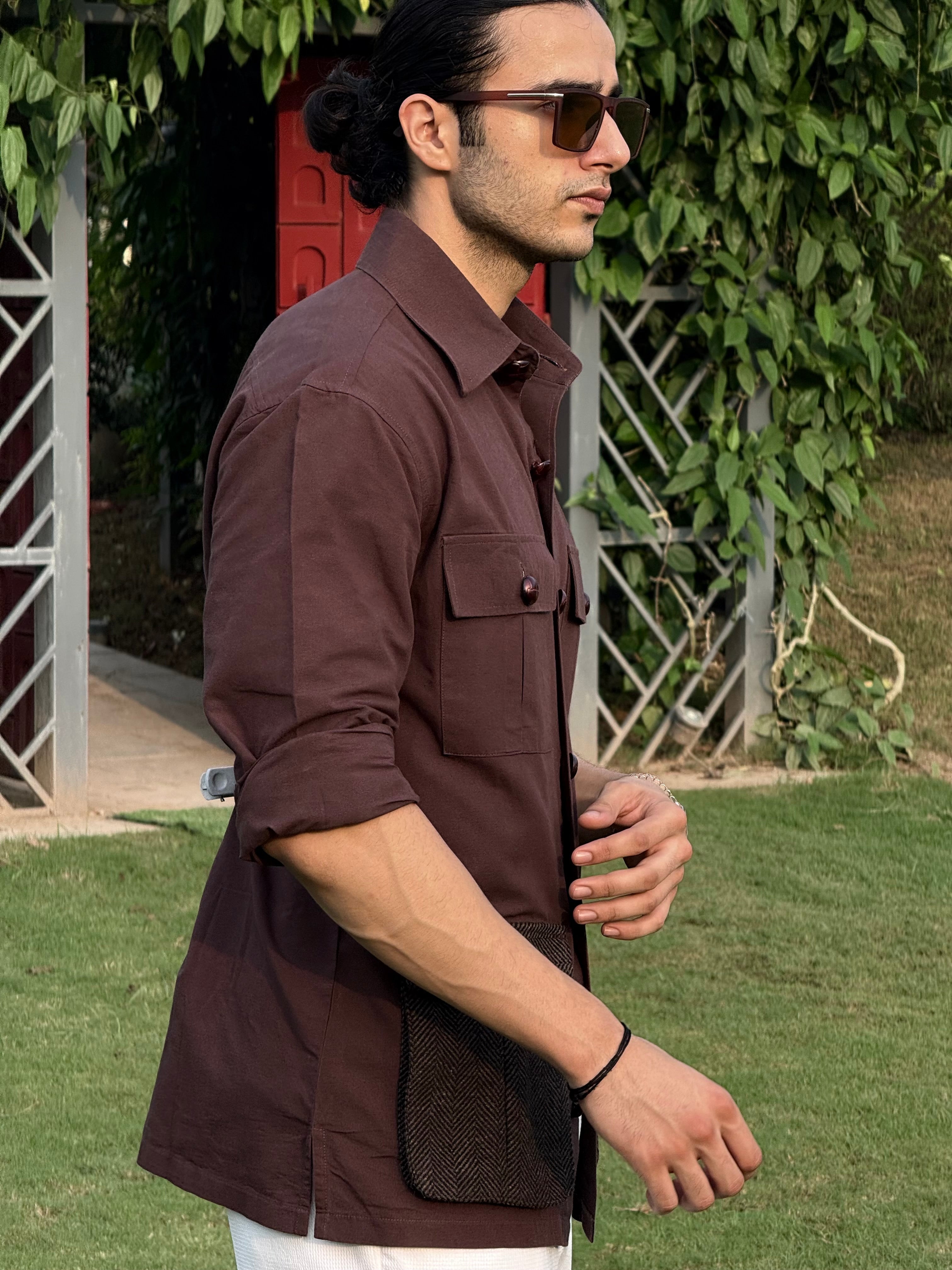 The Brown Haverford Shirt