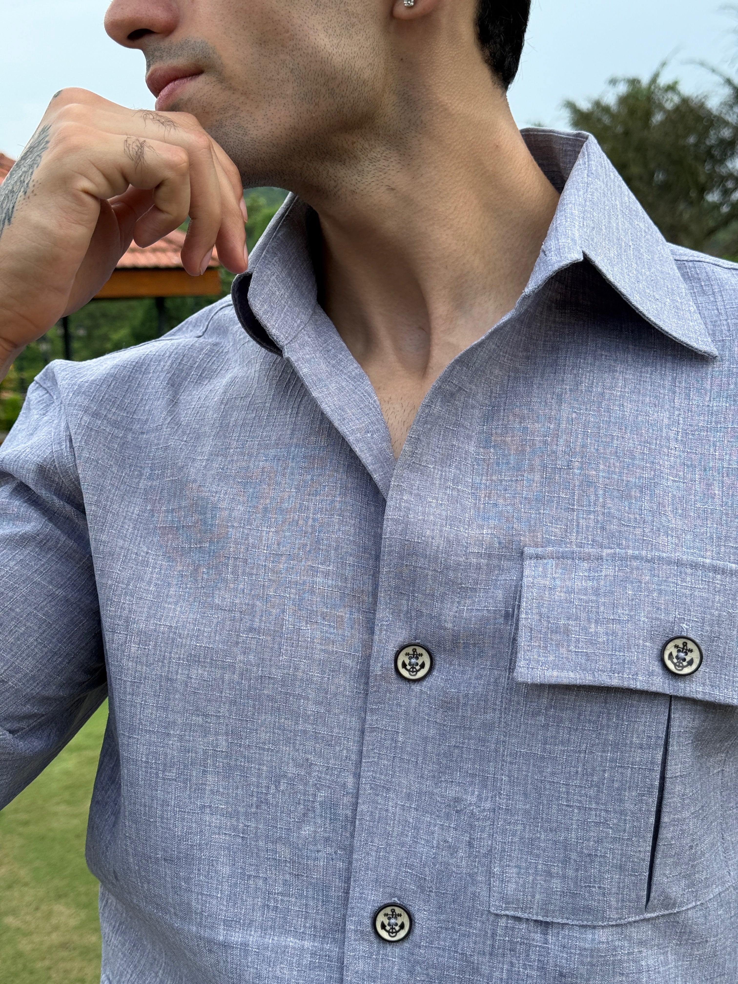 The Steel Amethyst shirt