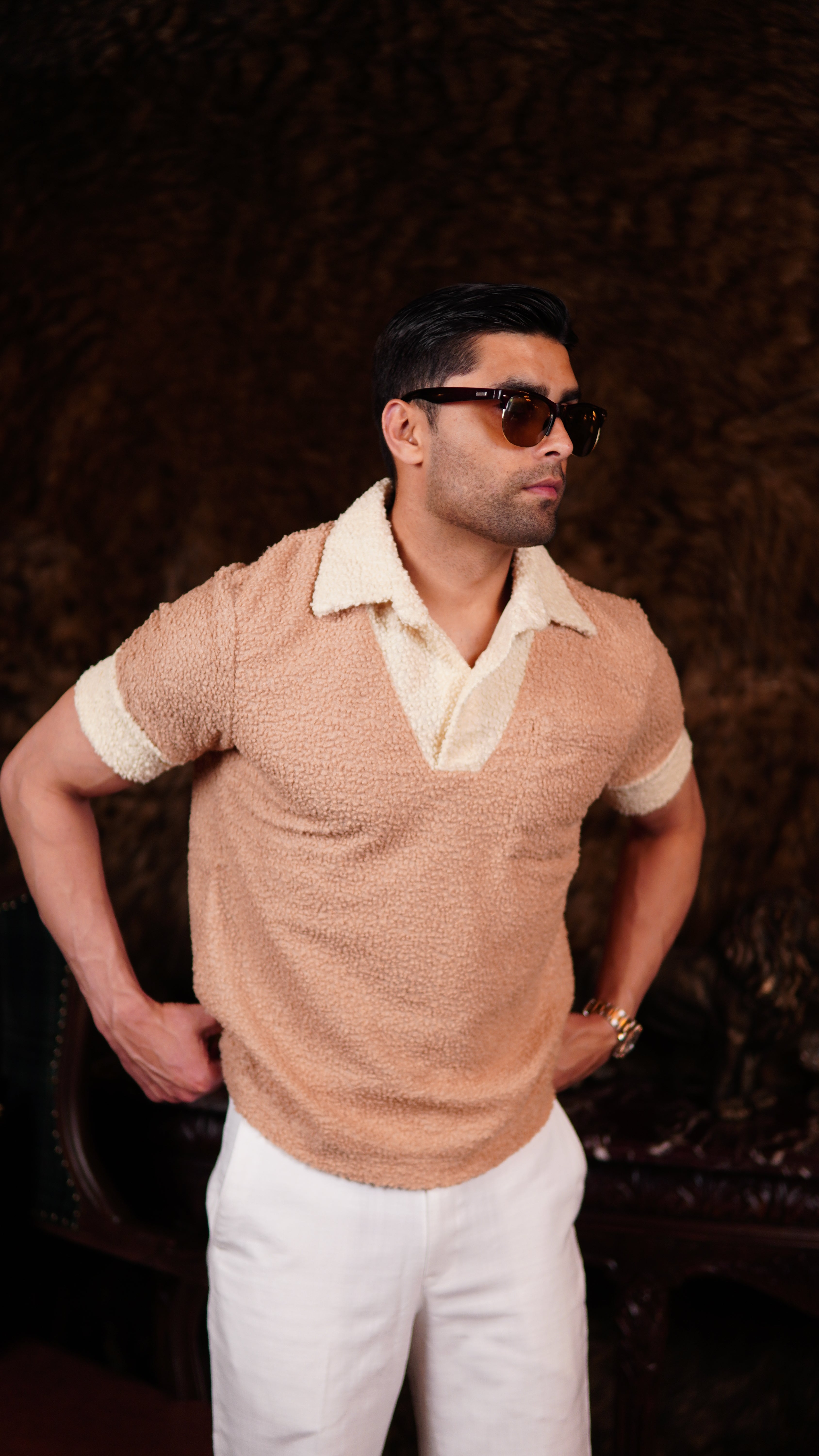 The Summer Boucle Polo