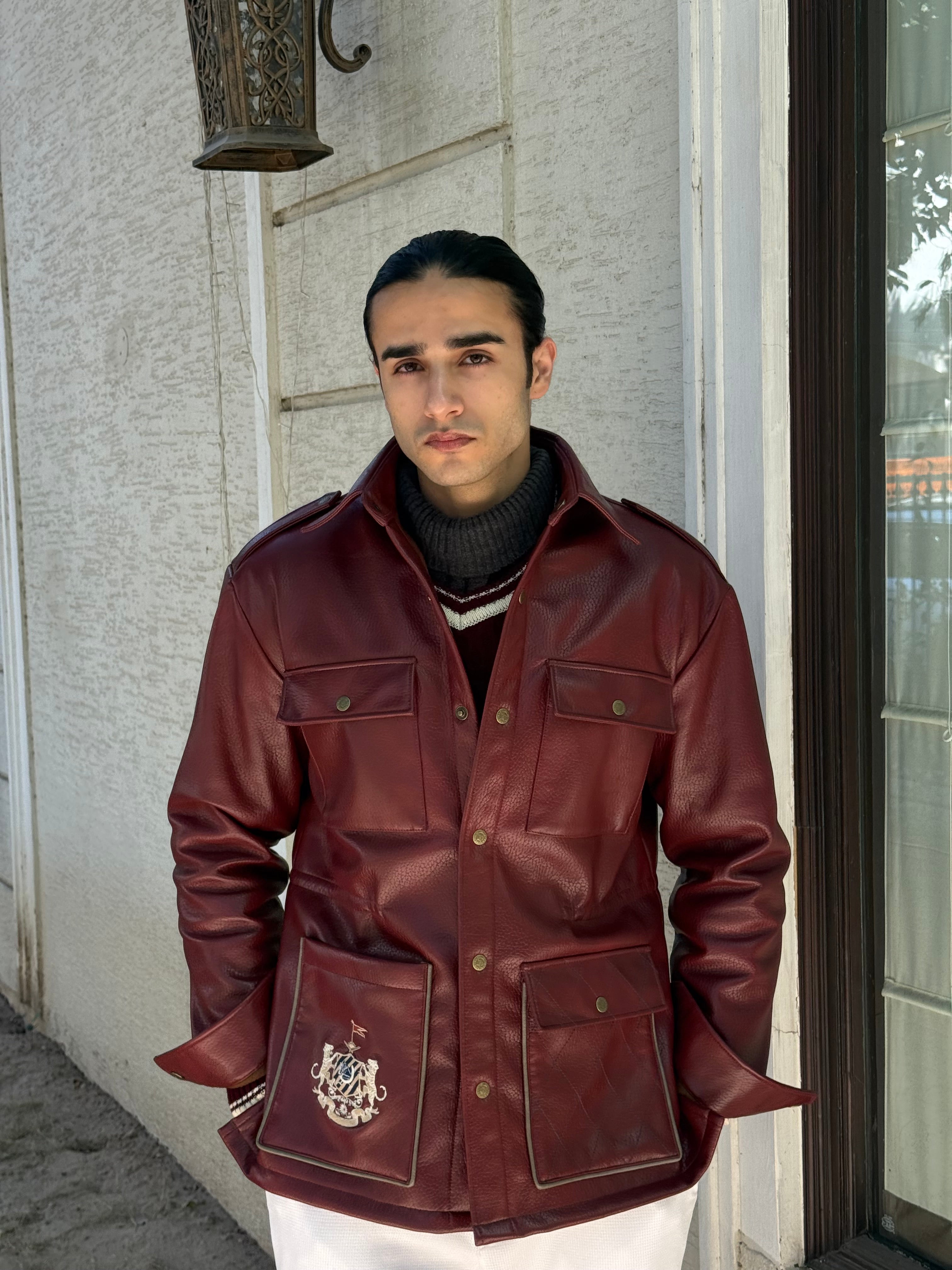 The Crownfield Leather Jacket