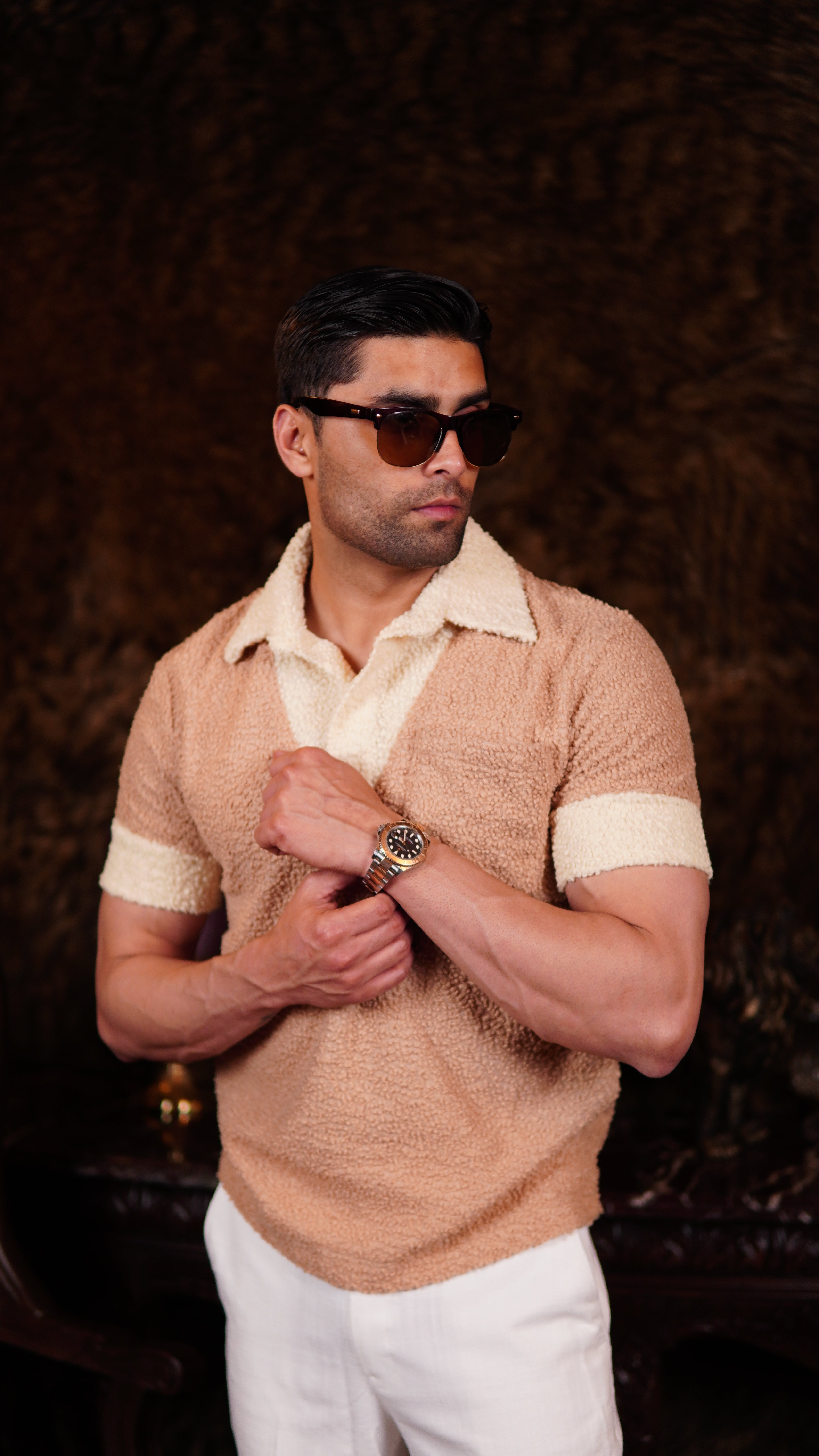 The Summer Boucle Polo