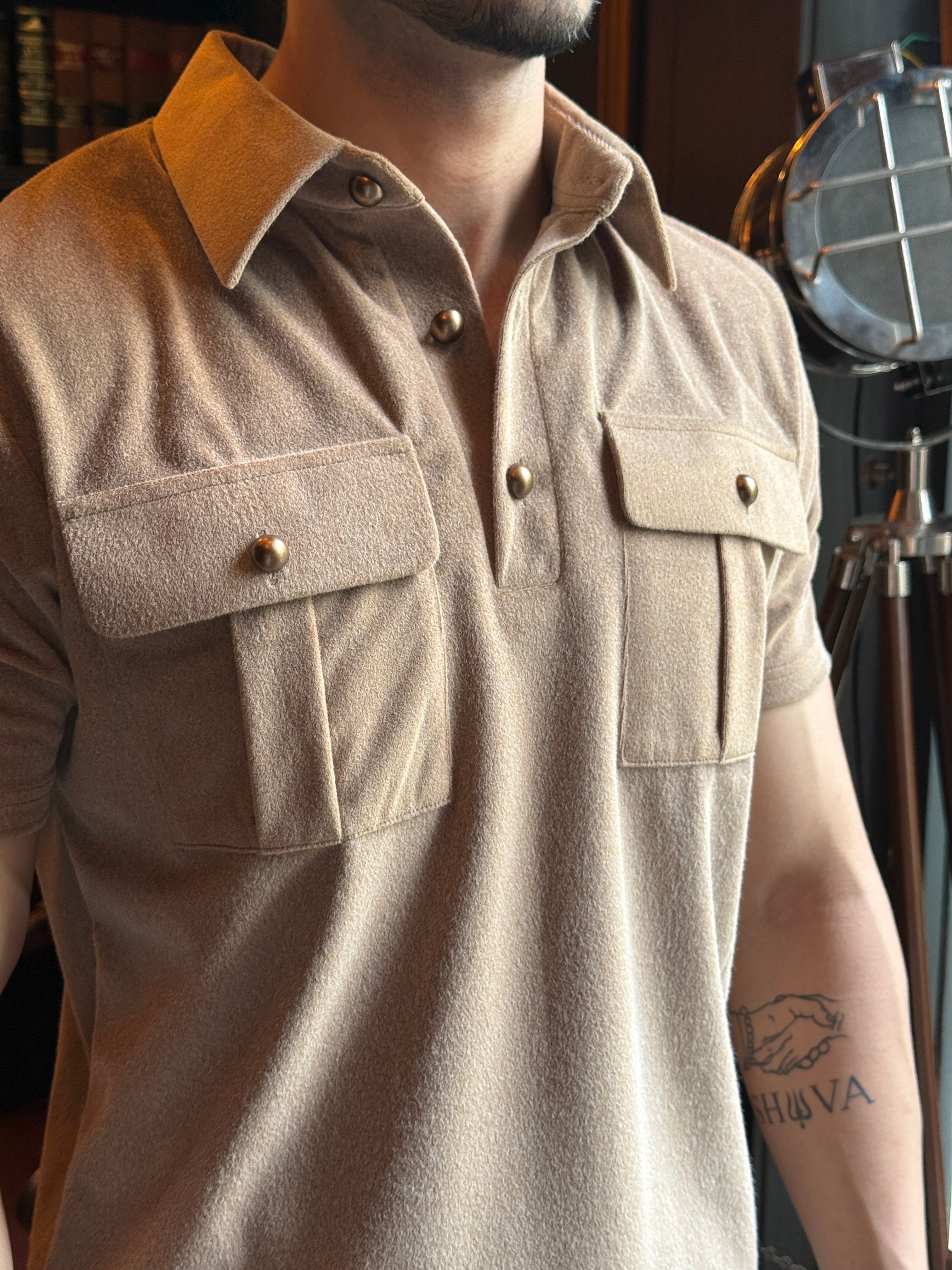 The Brushed SandFord Polo