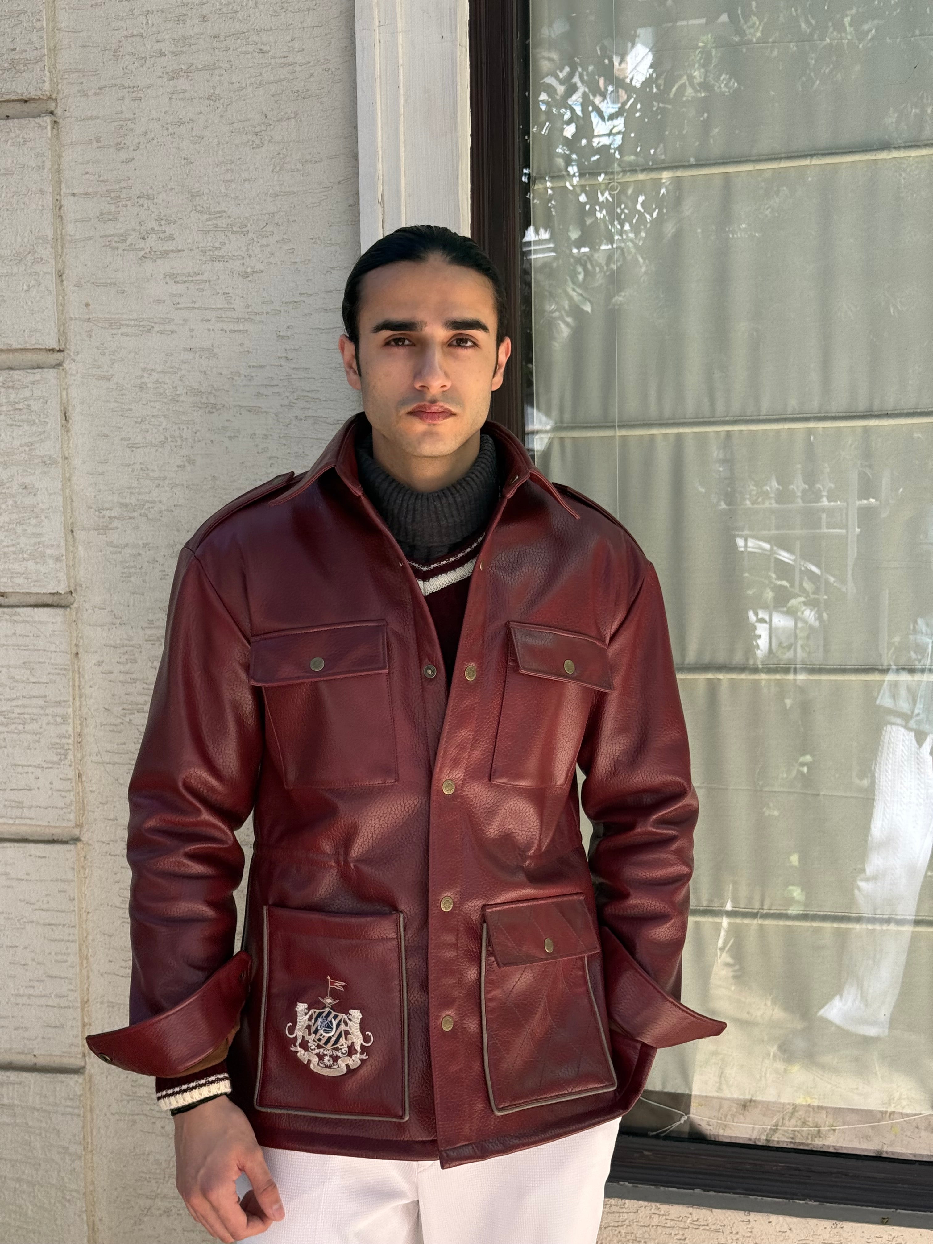 The Crownfield Leather Jacket