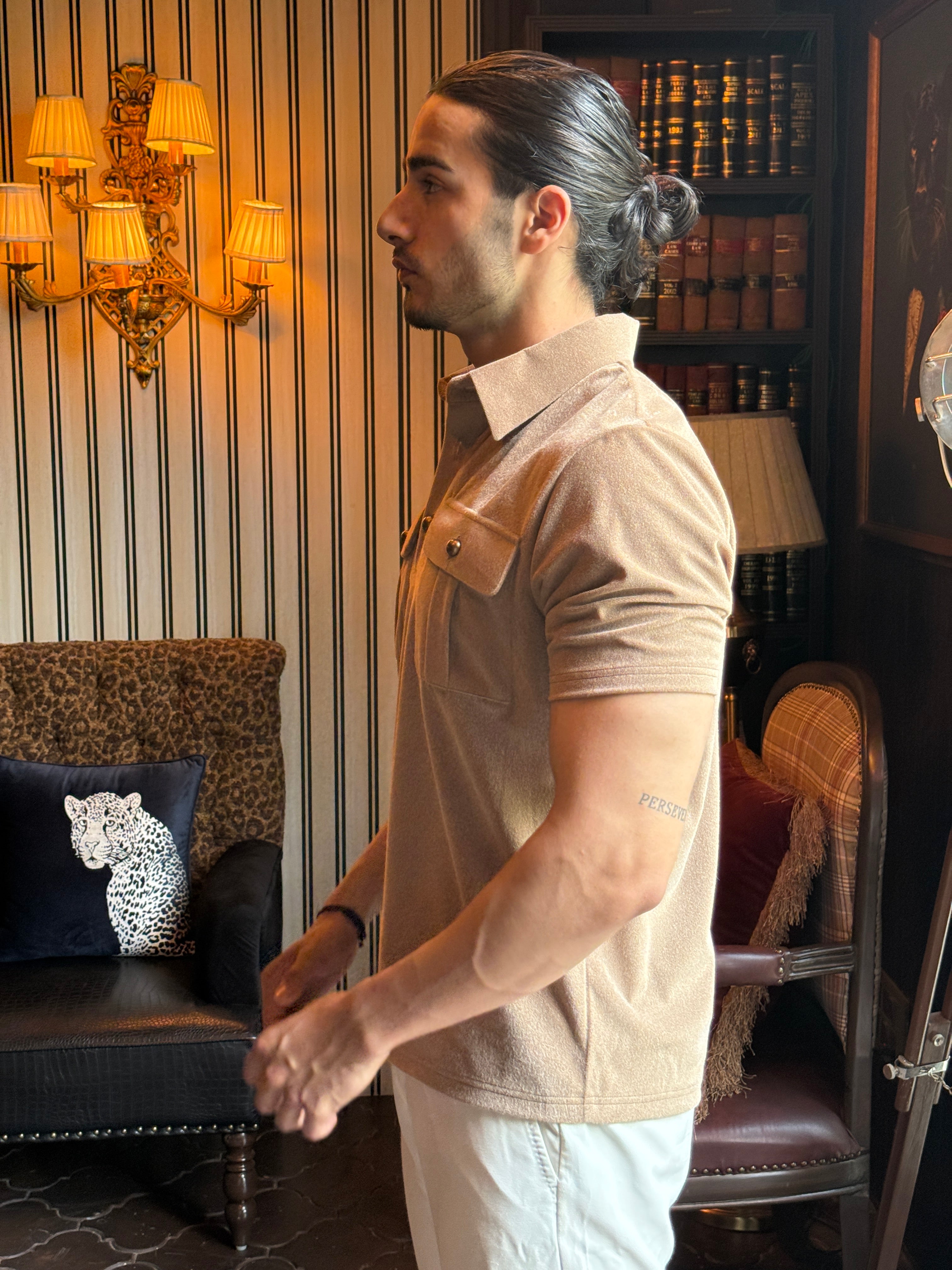 The Brushed SandFord Polo