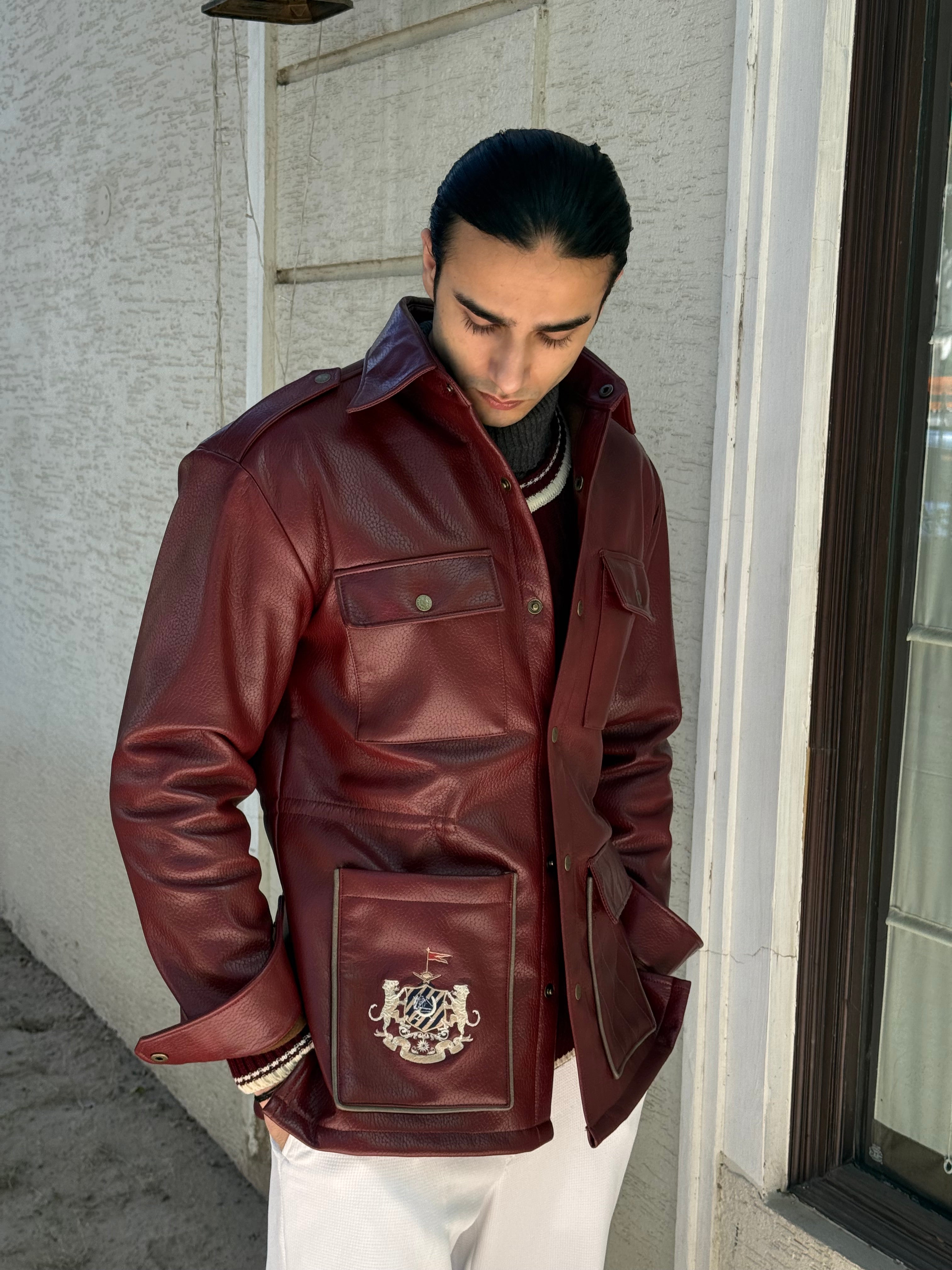 The Crownfield Leather Jacket