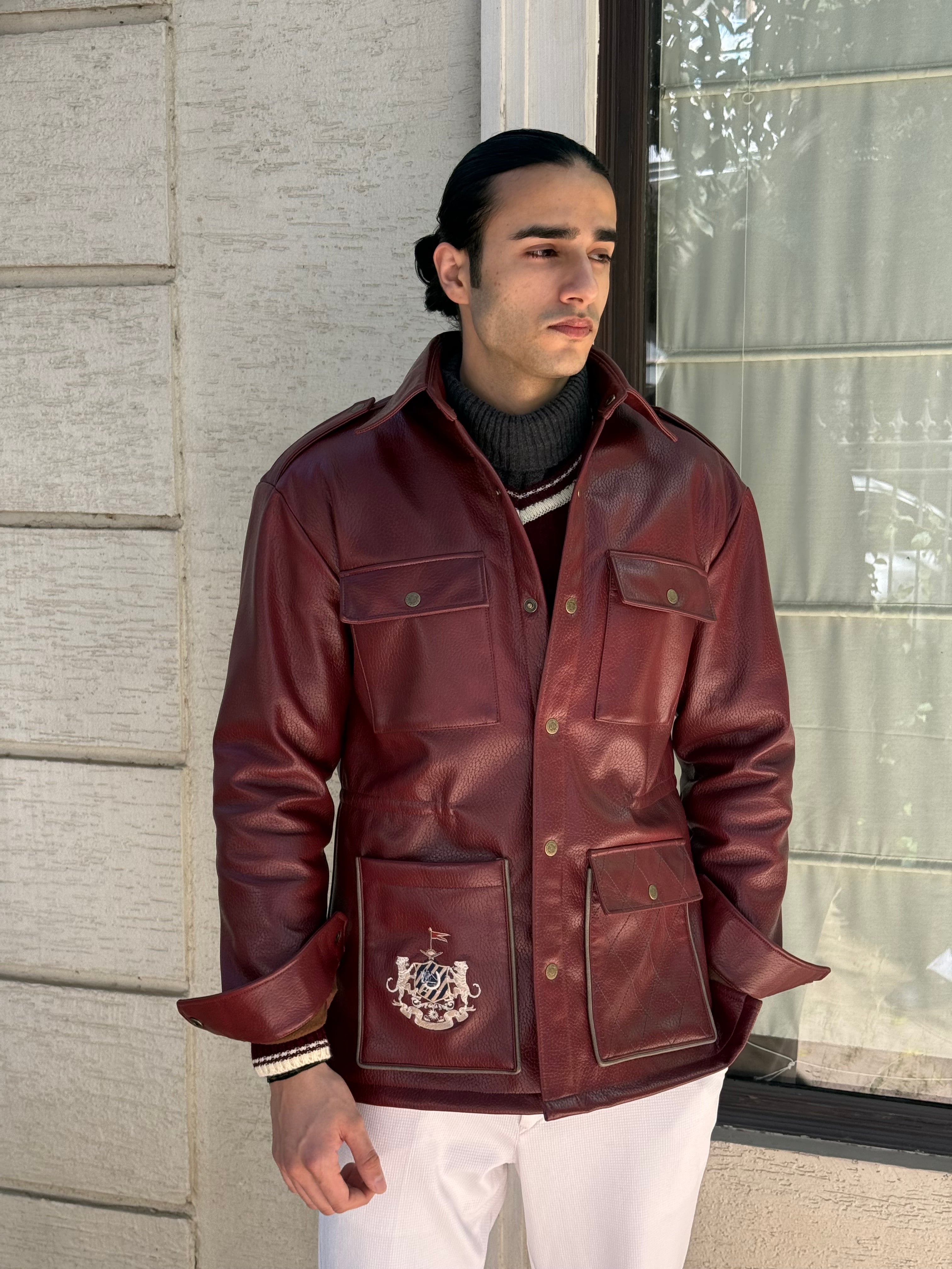 The Crownfield Leather Jacket