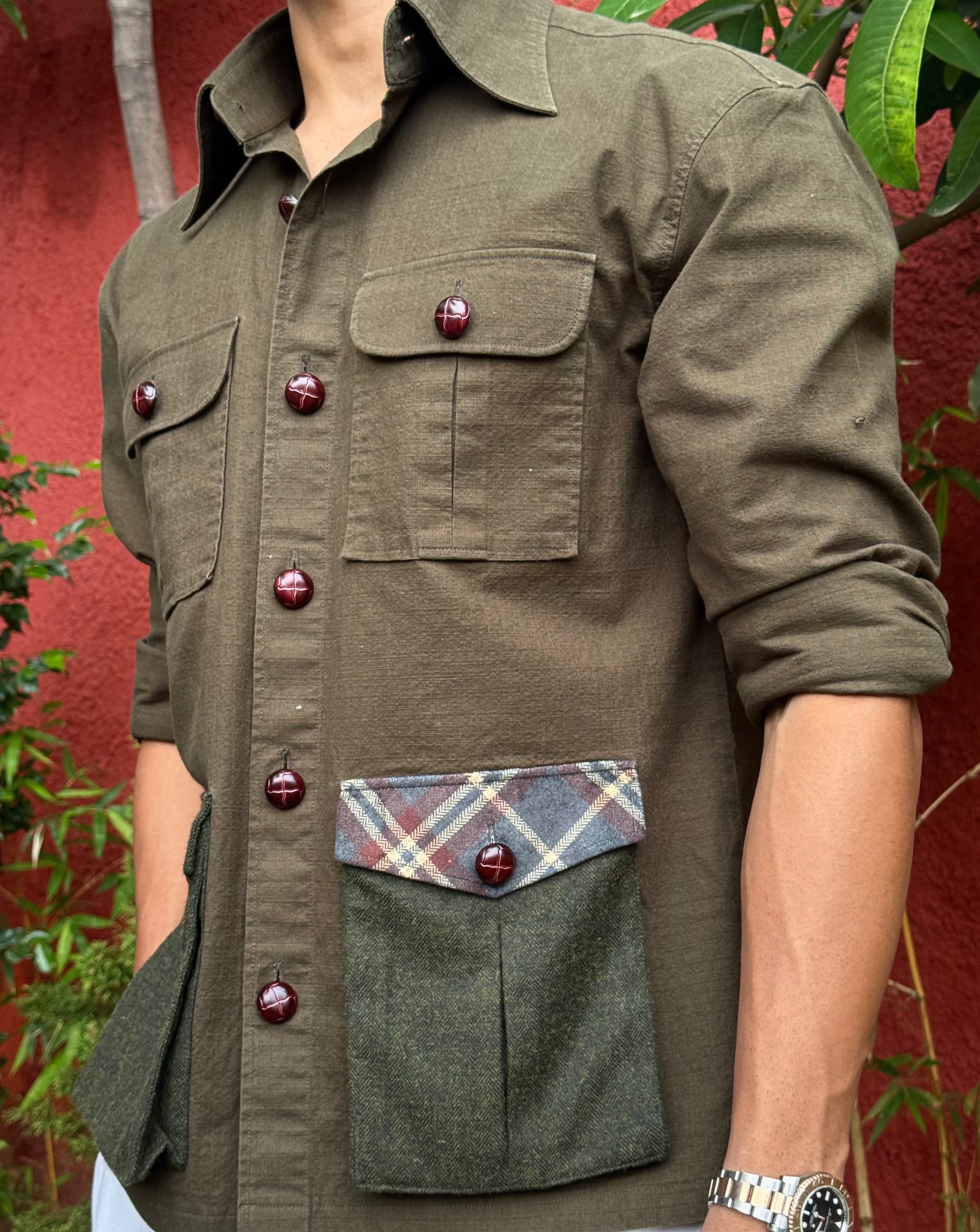The Elmridge Tweed Pocket Shirt