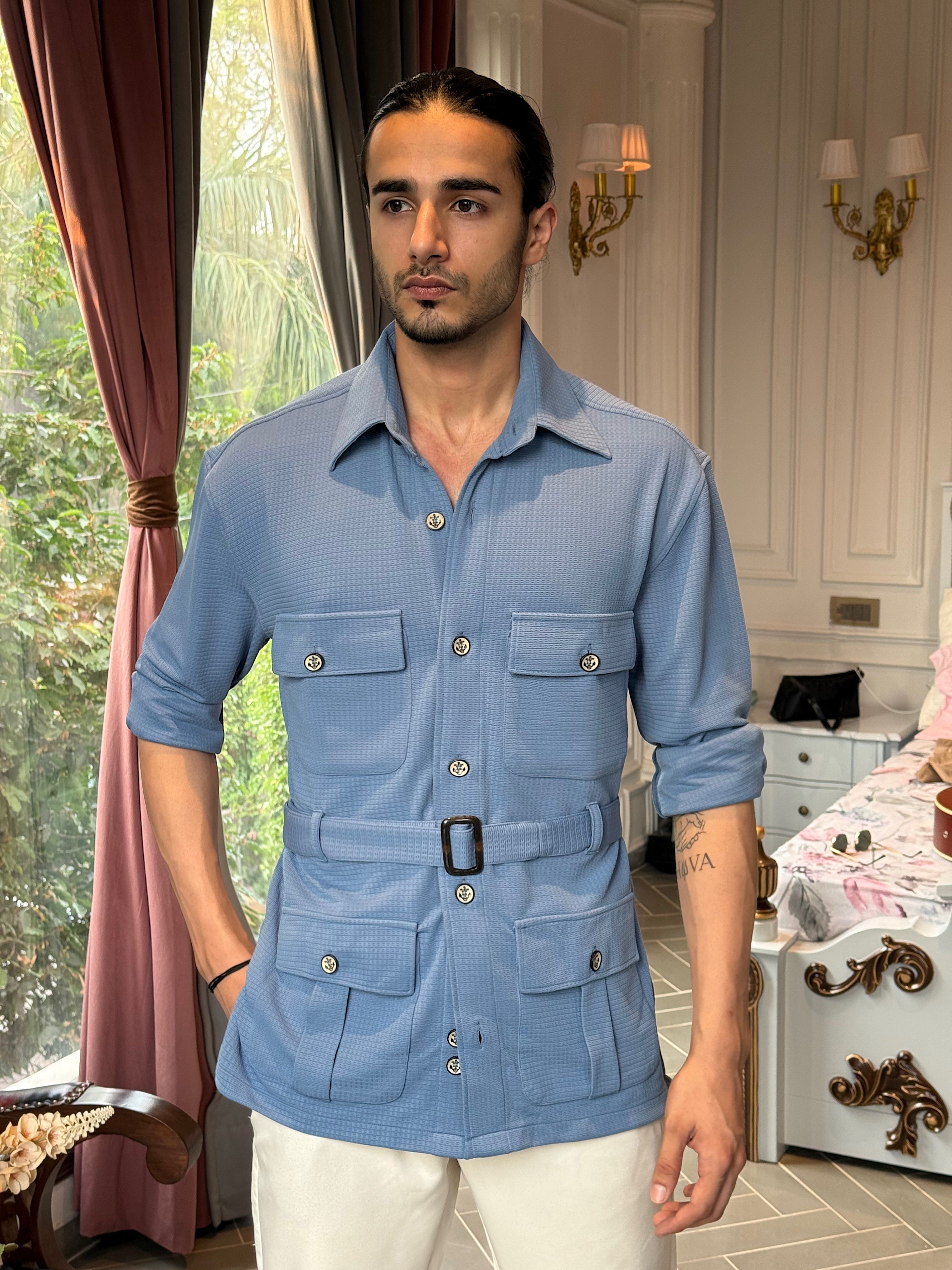 The French Riviera Safari Shirt