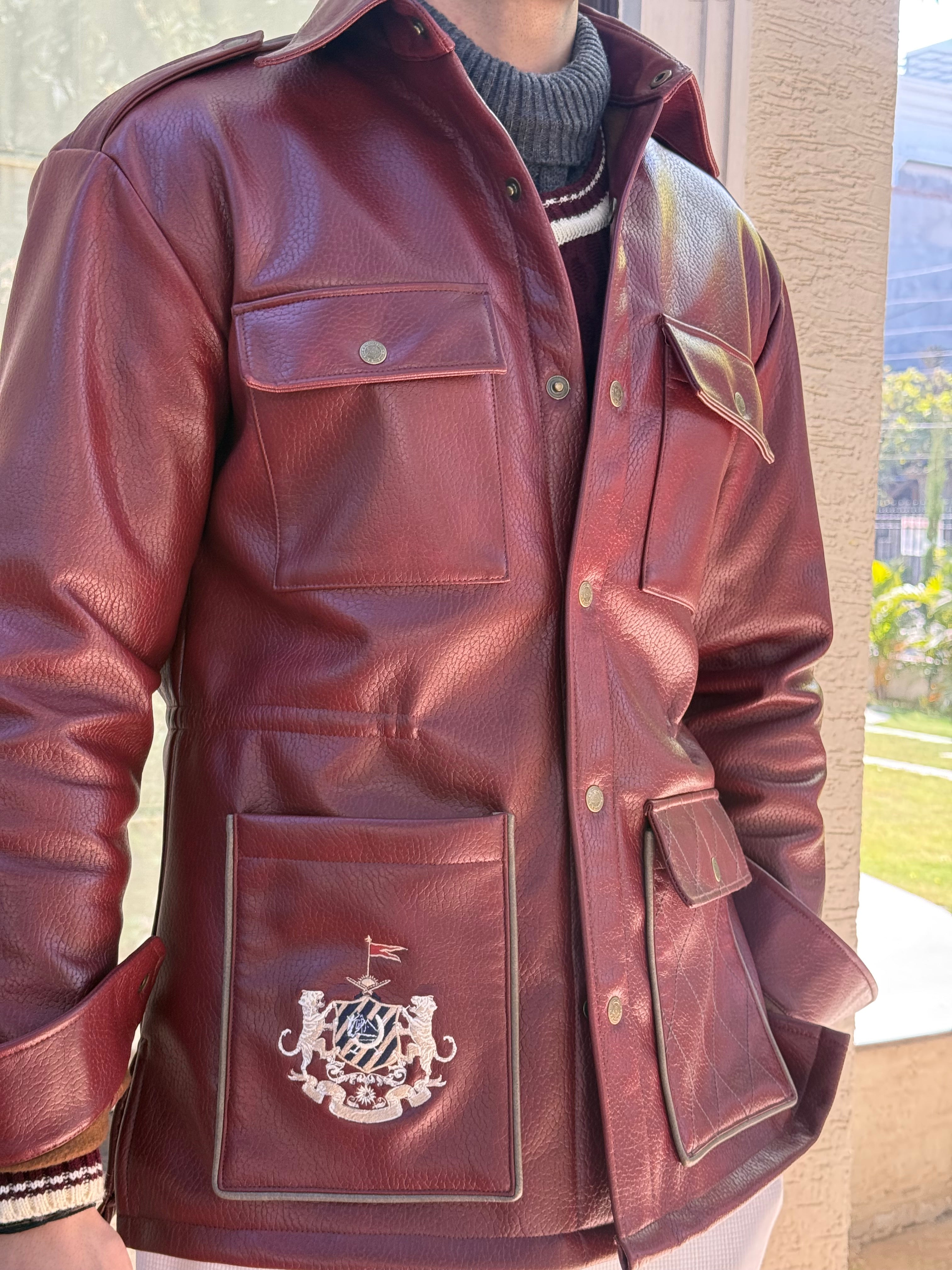 The Crownfield Leather Jacket