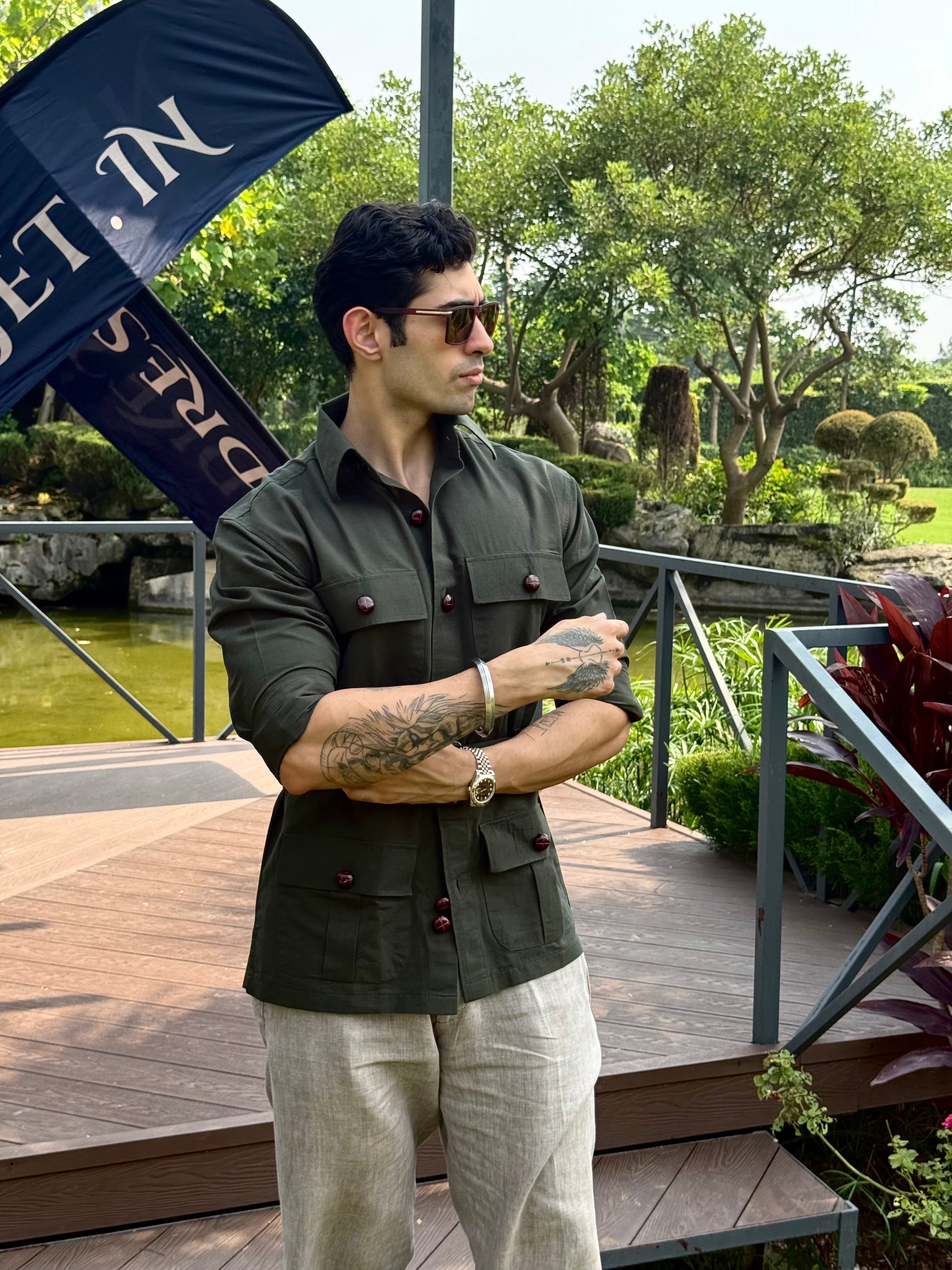 The Savannah Trail Safari Shirt