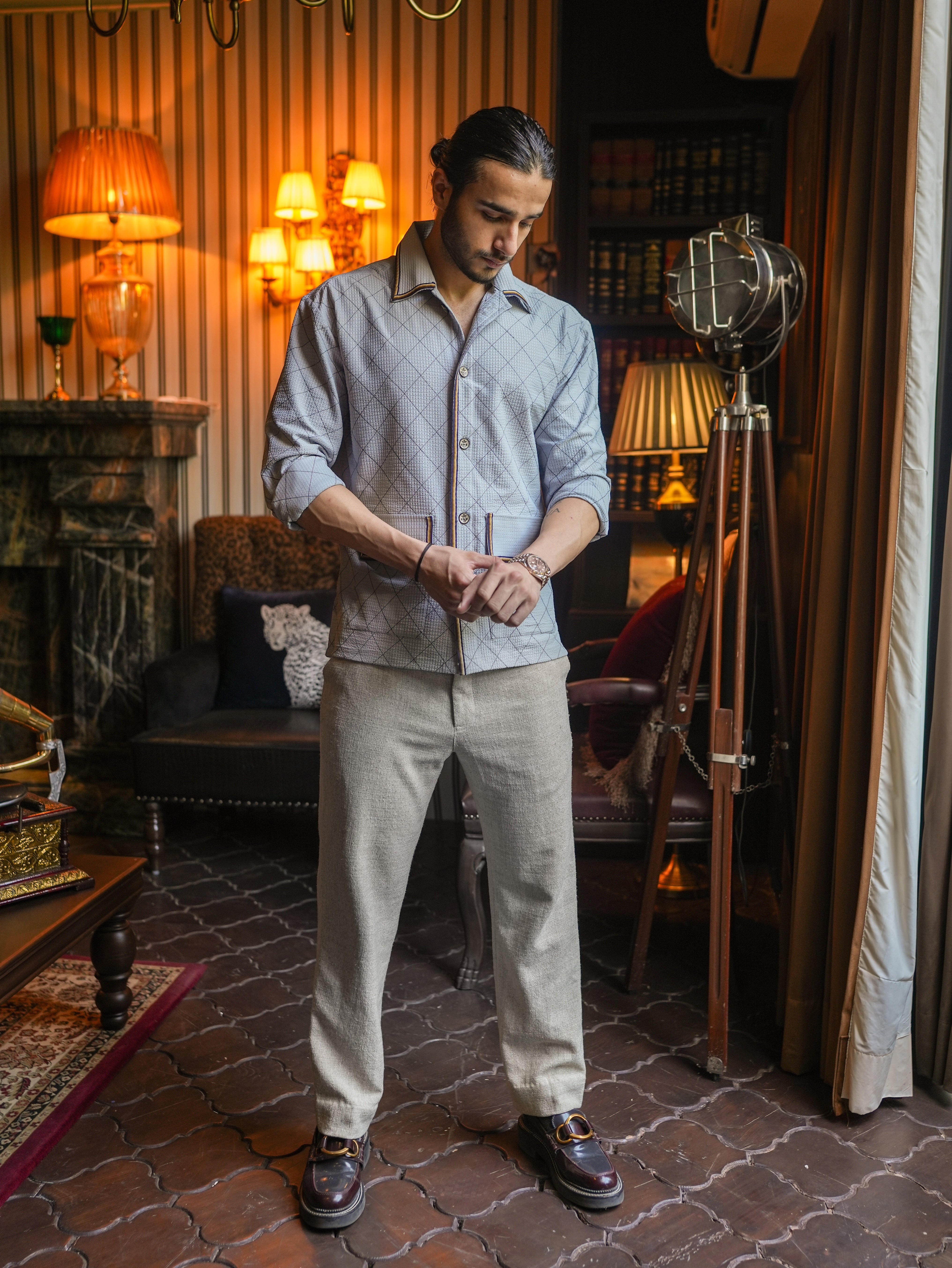 Heritage Cross Stitch Heirloom Shirt