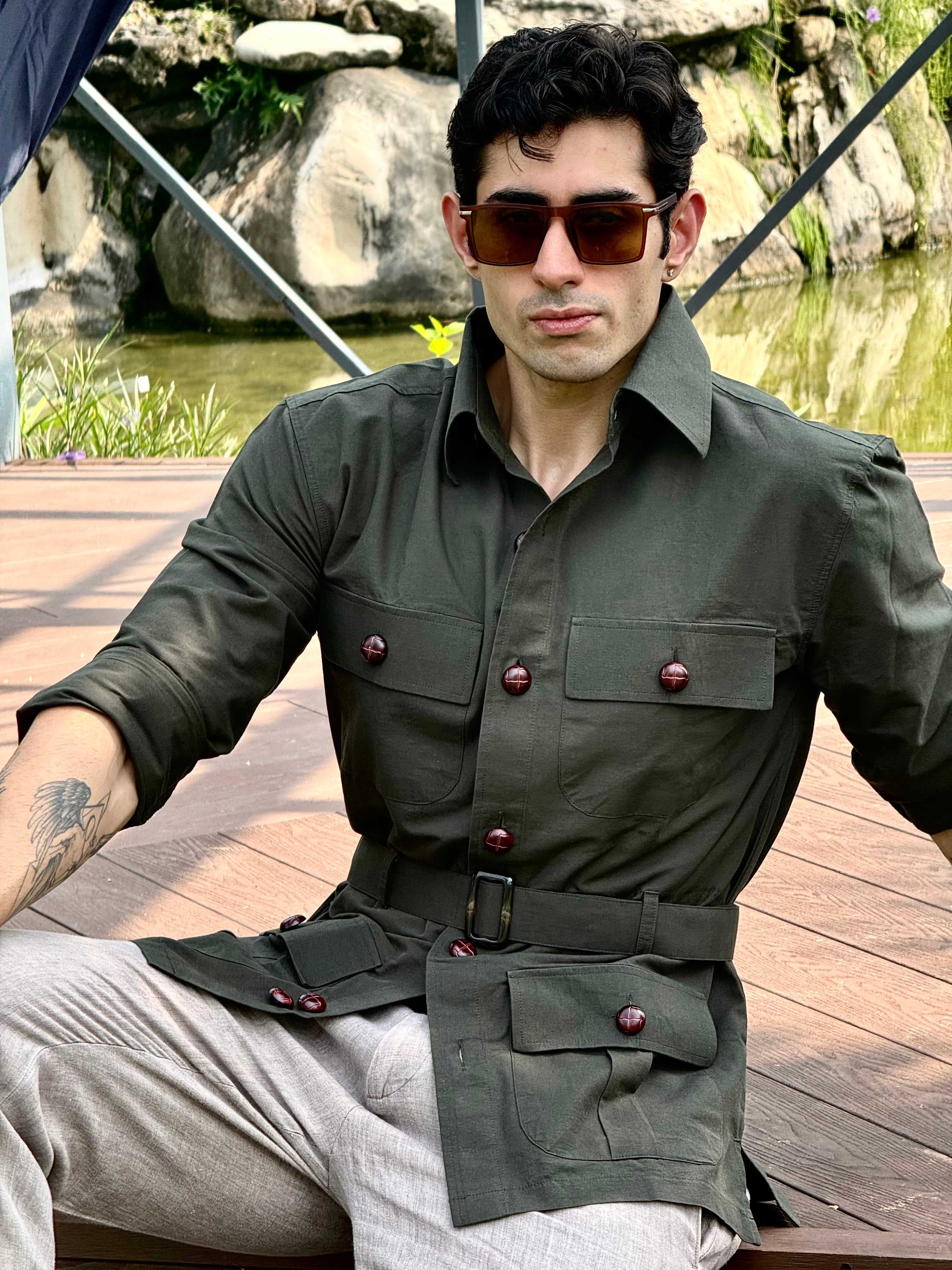 The Savannah Trail Safari Shirt
