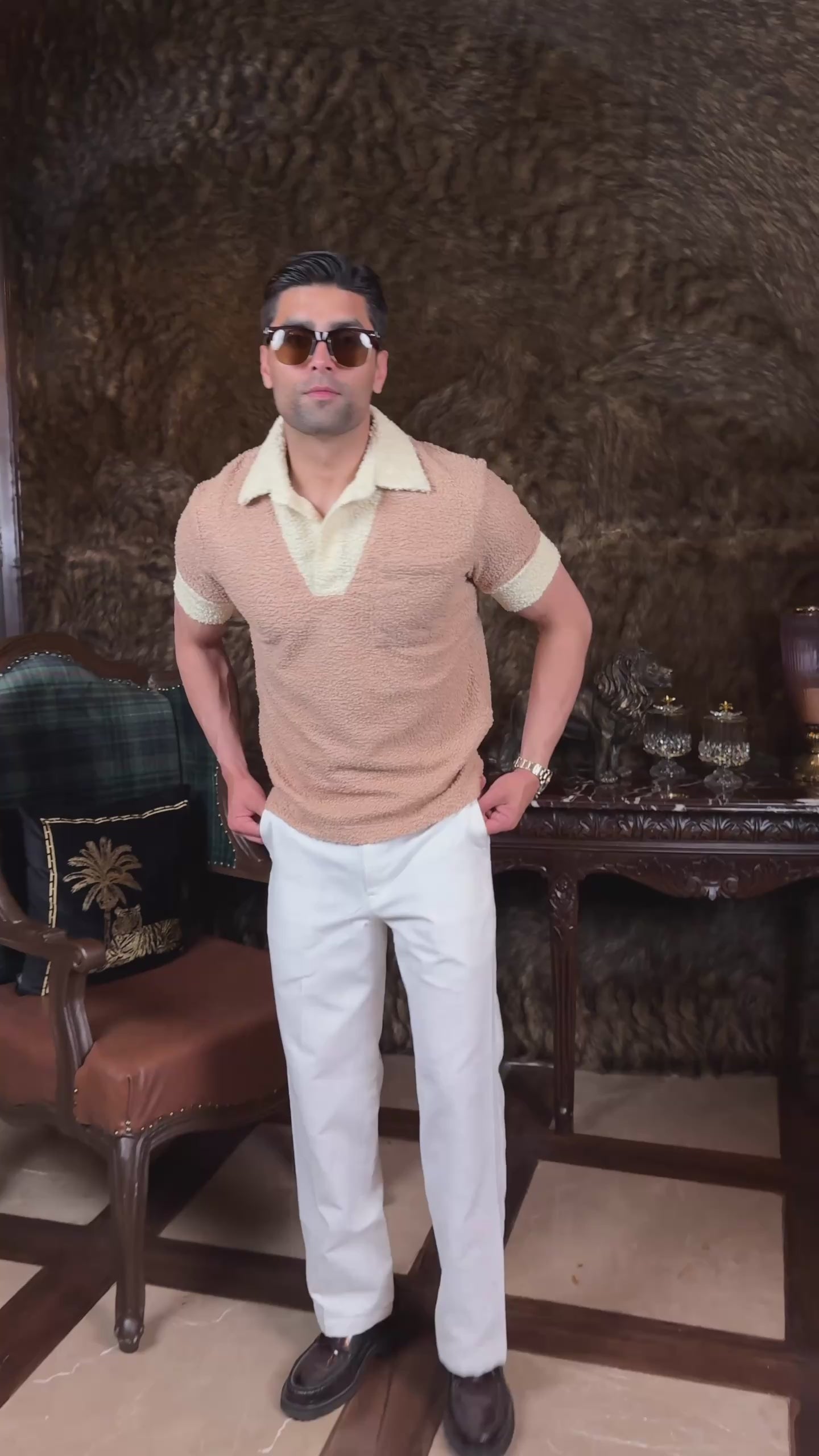The Summer Boucle Polo