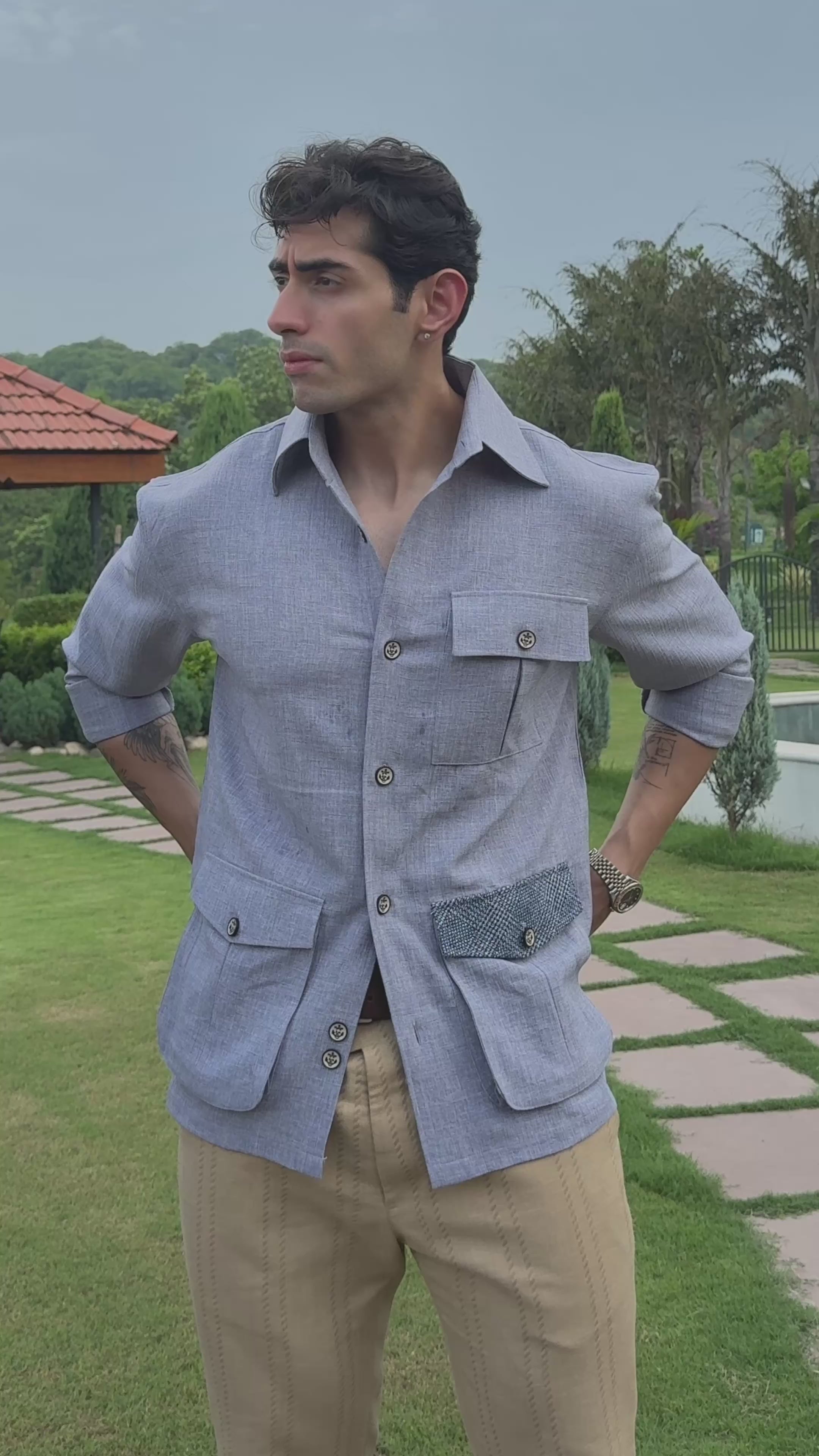 The Steel Amethyst shirt