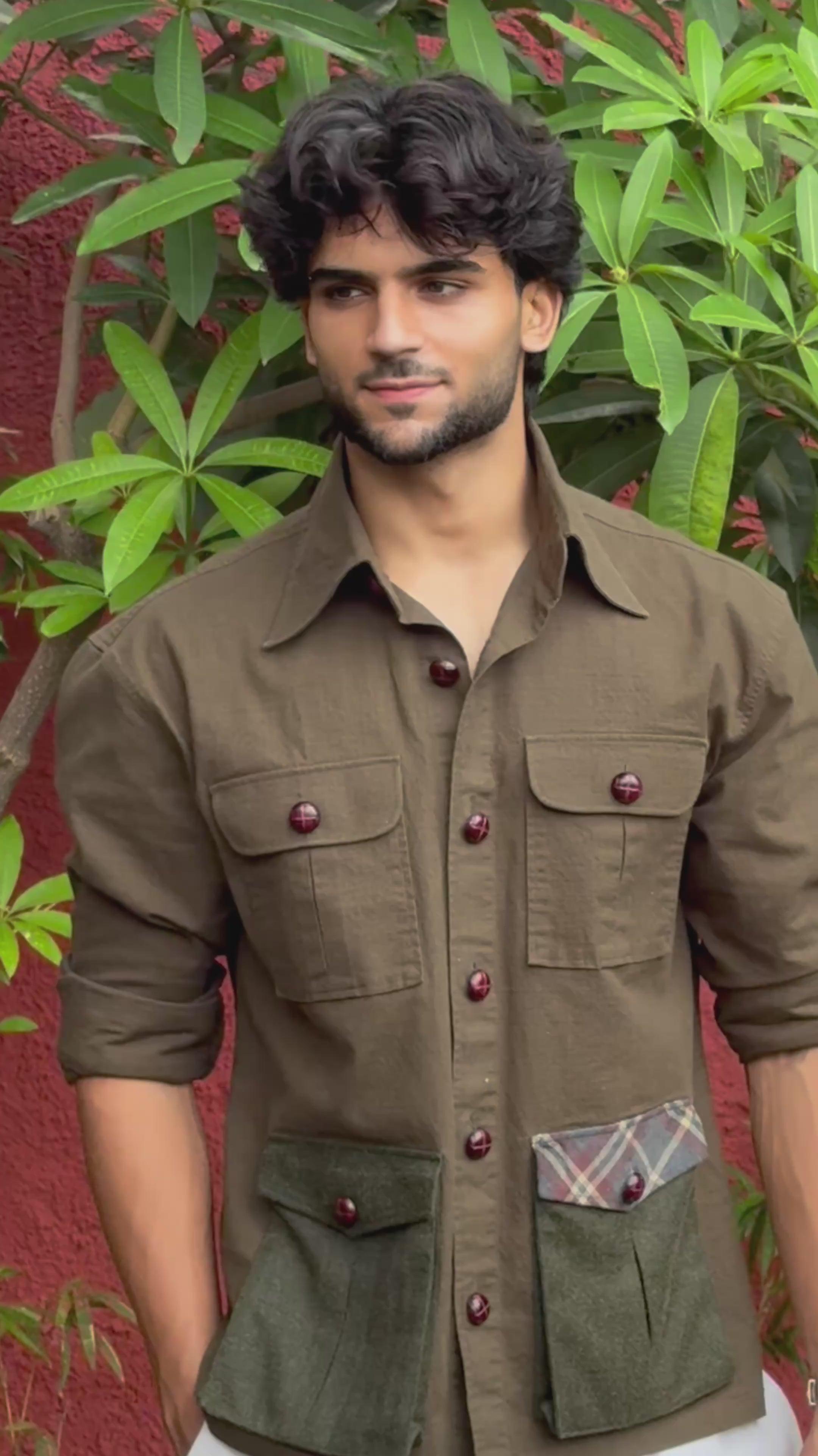 The Elmridge Tweed Pocket Shirt